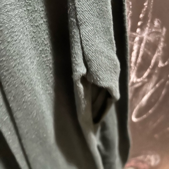 Zenana Outfitters Green Long Cardigan Sweater - Picture 6 of 6